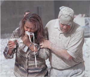 Dust covered 911 victims
